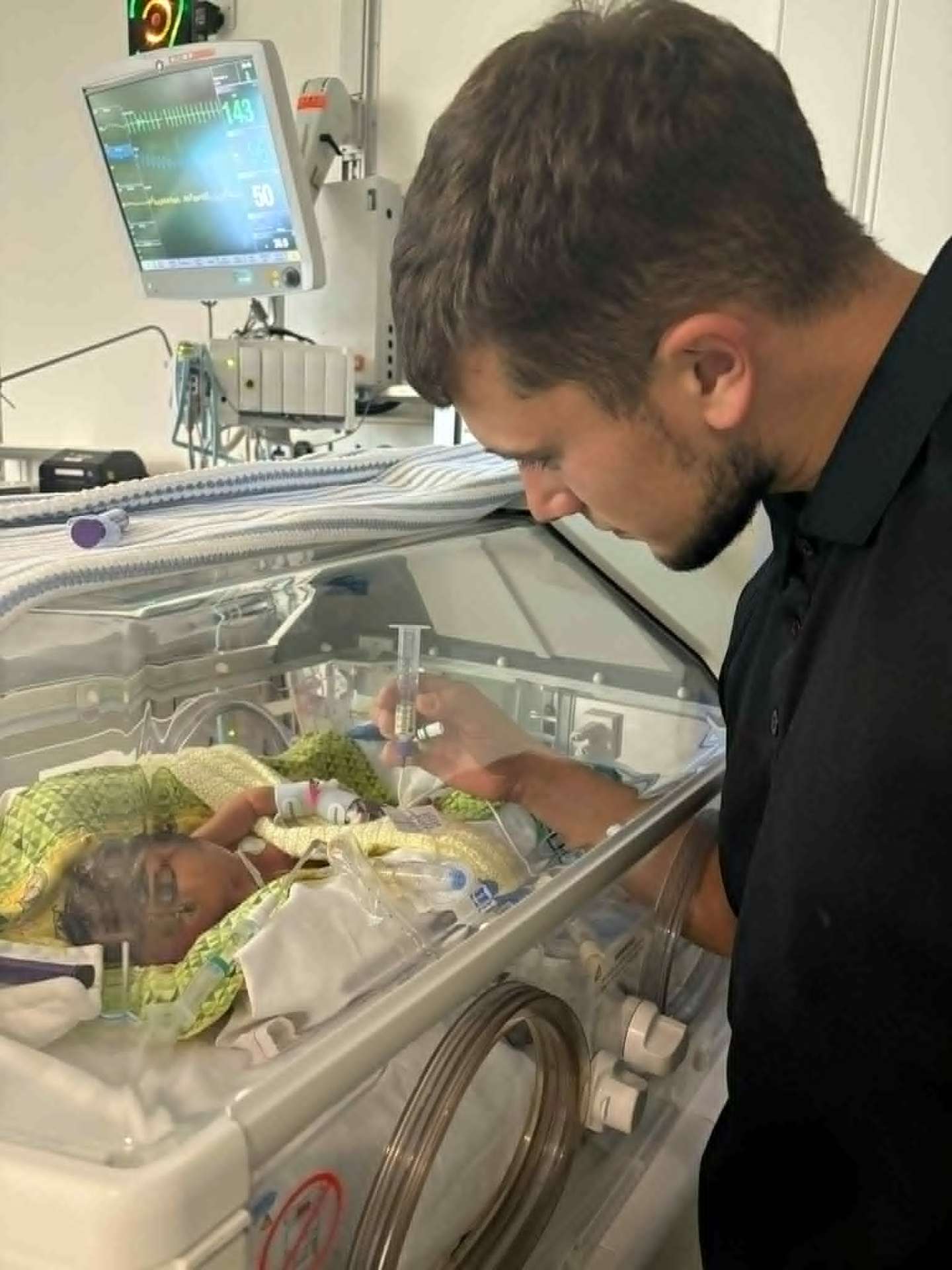 Father watching over Noah