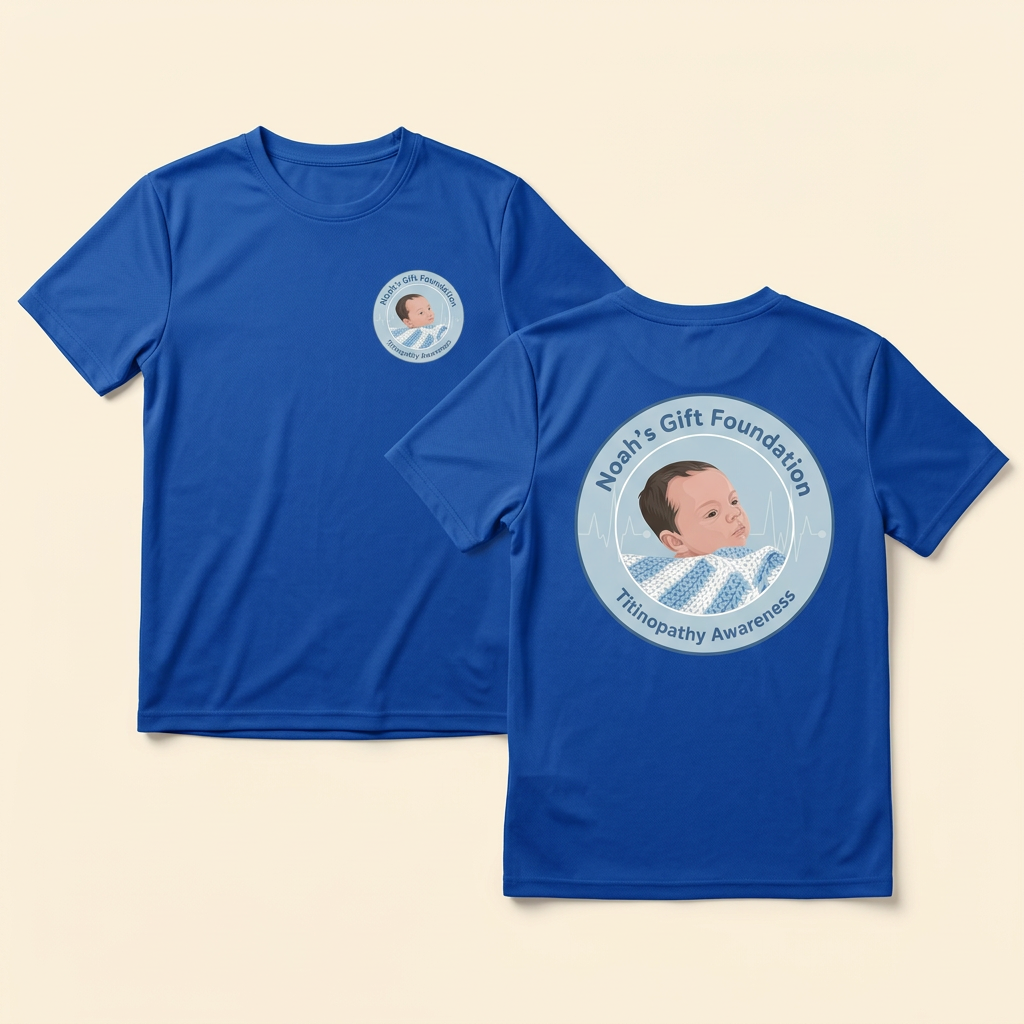Titinopathy Awareness Tee — Royal Blue